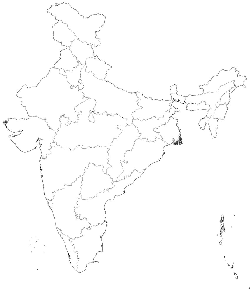 Political Map Of India Chinmaya Archives