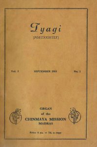 Launch of the Fortnightly Magazine – Tyagi